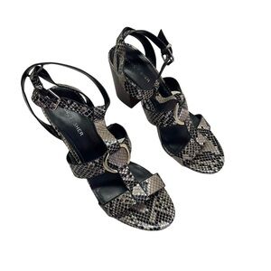 Marc Fisher Walina 2 Snake Print Heels size 8.5